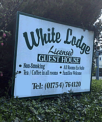 The White Lodge Signage